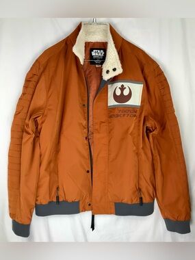 ✨ LIKE NEW ✨ Heroes & Villains Star Wars Rogue Squadron Pilot Bomber Jacket